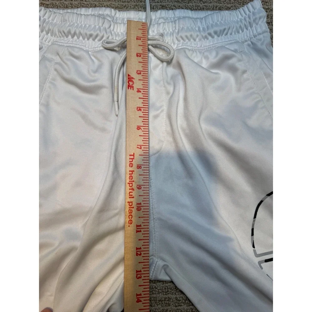Ecko‎ Function Mens White Graphic Joggers Camo Logo Sweatpants Medium